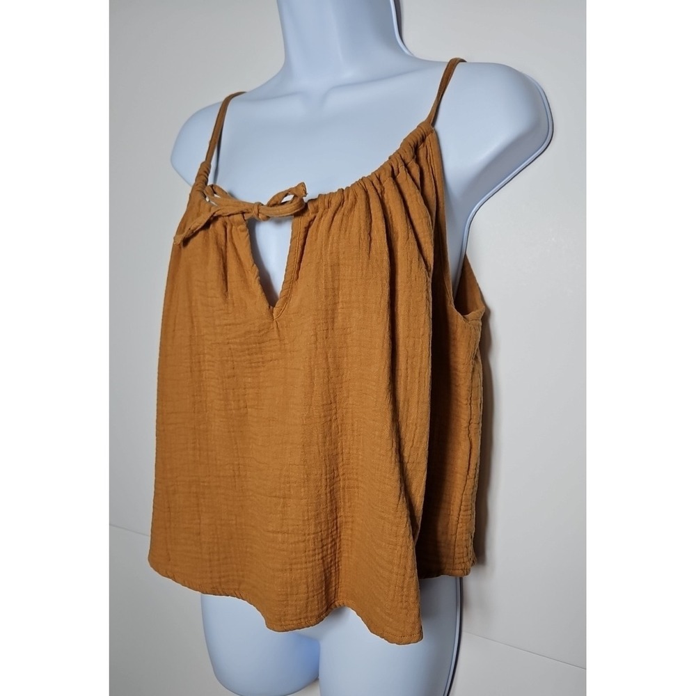 O'Neill Womens Brown Lightweight Adjustable Tank‎ Top Size Large NWT - Picture 2 of 9